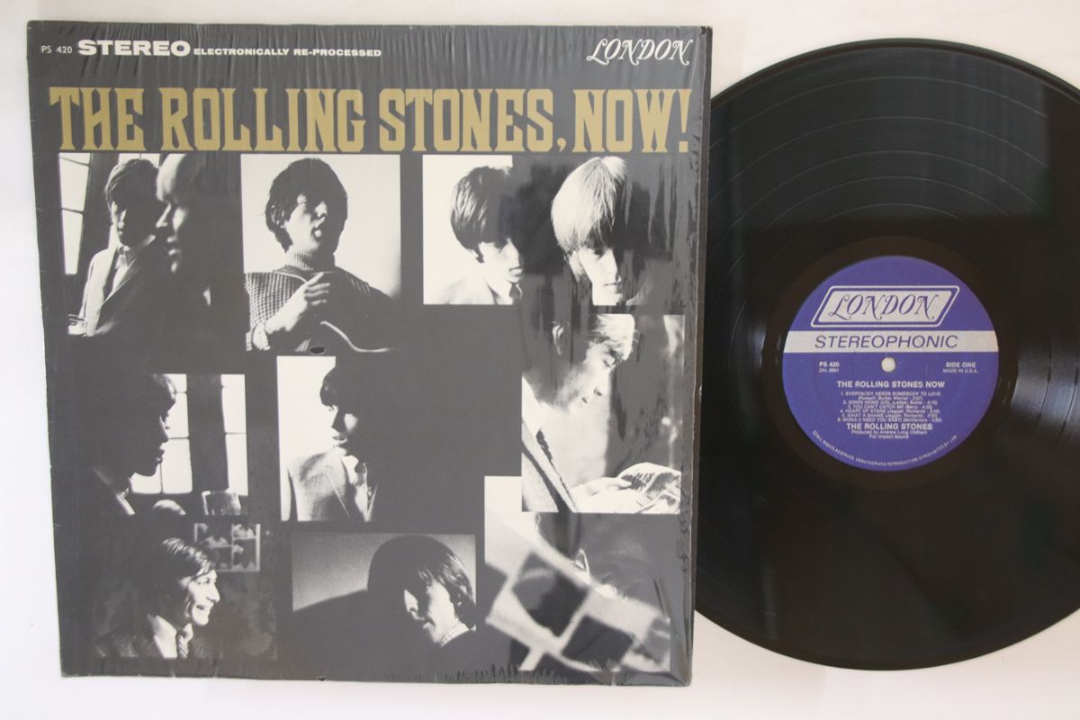 Rolling Stones Now LP London PS420 Used VG Vinyl & Jacket