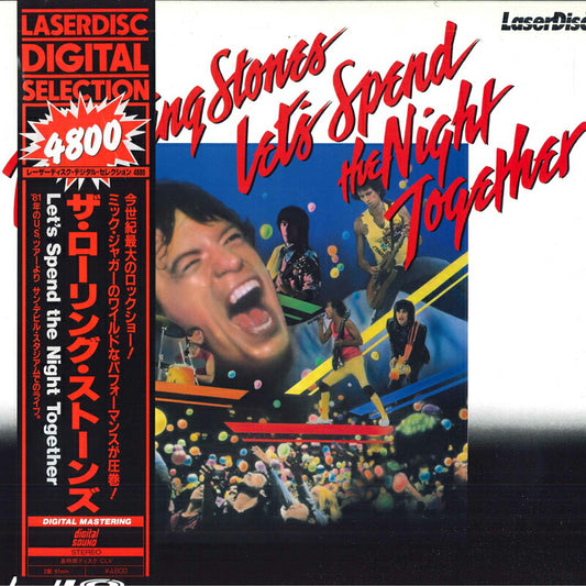 Rolling Stones Let's Spend The Night Together Laserdisc VG/EX SM0483244