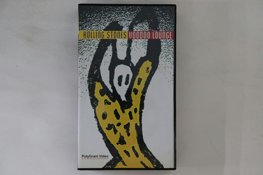 Rolling Stones Voodoo Lounge VHS Polygram VG cond with liner,no obi