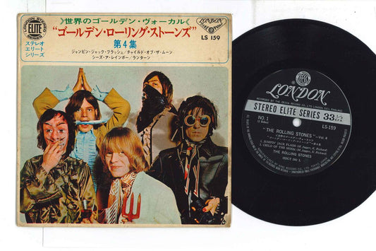 Rolling Stones 7" Vol. 4 Jumpin Jack Flash, Child Of The Moon LS159 London Japan