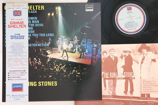 Rolling Stones Gimme Shelter LP London L20P1034 EX/VG with Insert