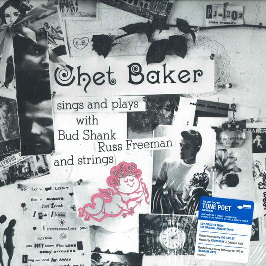 Chet Baker Sings & Plays LP with Bud Shank, Russ Freeman, Strings Pacific Jazz
