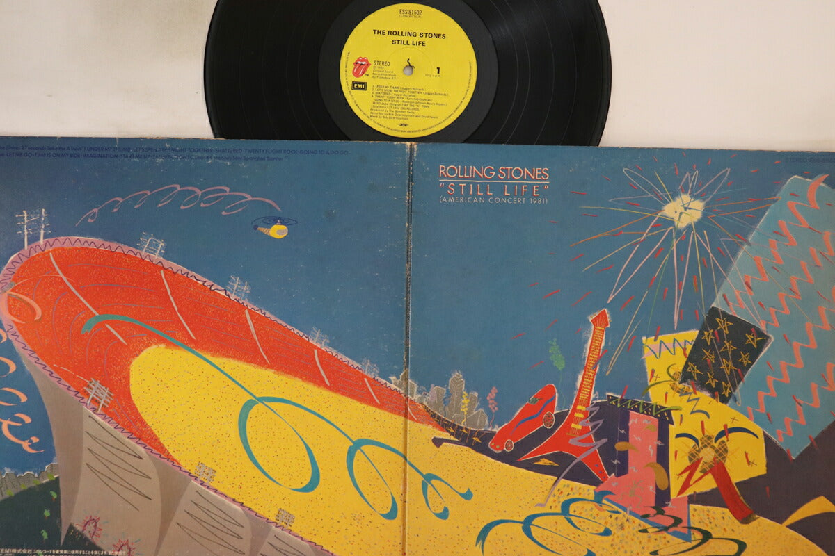 Rolling Stones Still Life LP 1981 Japanese VG/VG no OBI Record Album