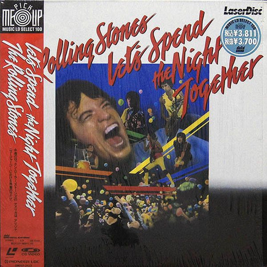 Rolling Stones Let's Spend The Night Laserdisc Embassy VG Used
