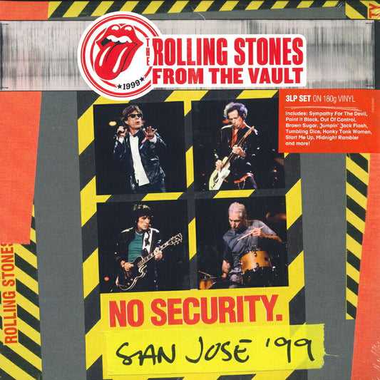 Rolling Stones No Security 3LP San Jose '99 EAGLP687 Vinyl Record