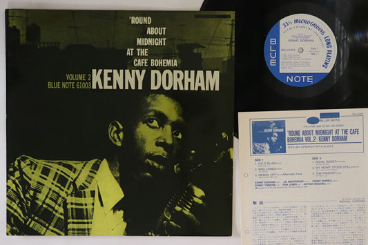 Kenny Dorham Round About Midnight Cafe Bohemia Blue Note Japan LP Used