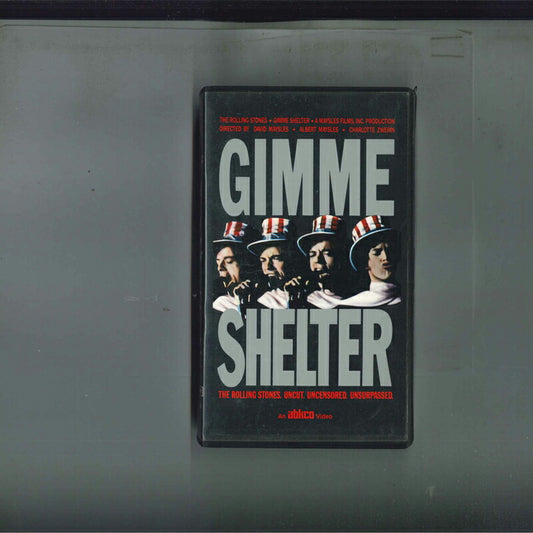 Rolling Stones Gimme Shelter VHS ABKCO VG Used No OBI