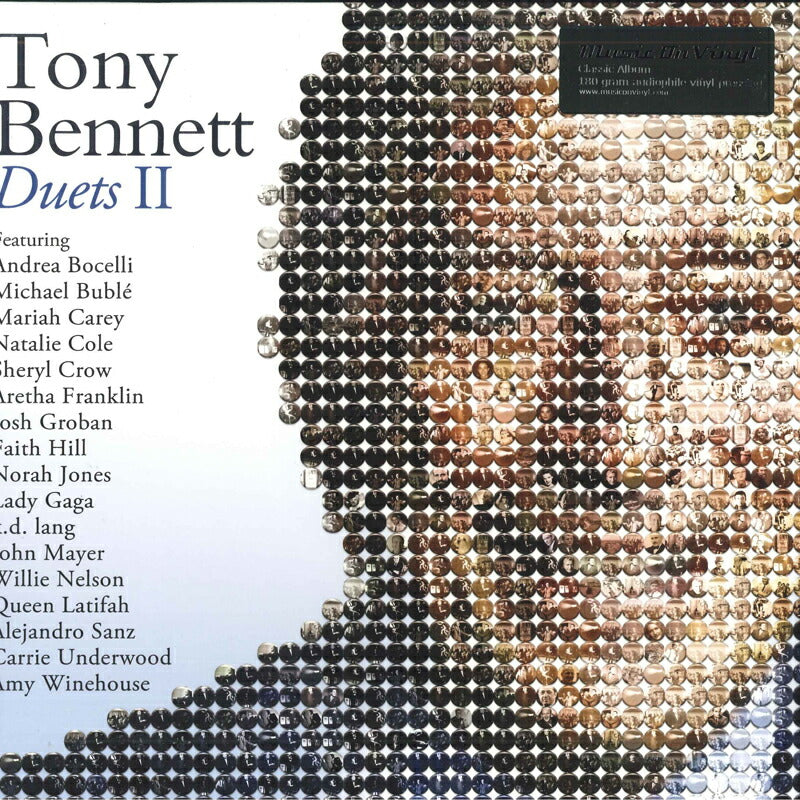 Tony Bennett Duets II LP Music On Vinyl Columbia Movlp399 Used M