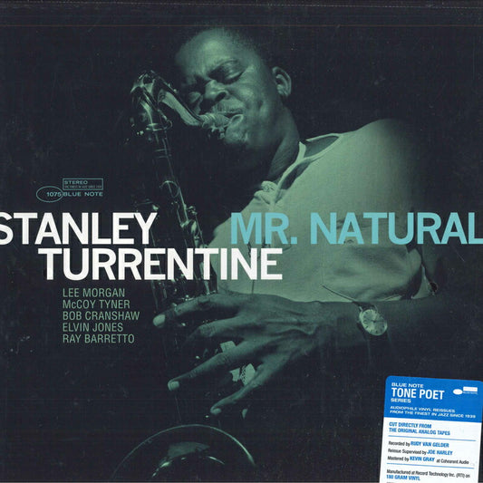 Stanley Turrentine Mr. Natural Blue Note LP M Vinyl No OBI
