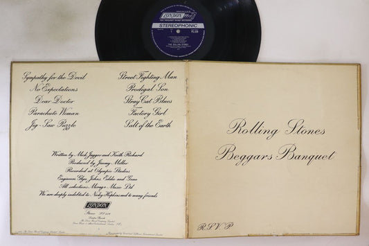 Rolling Stones Beggars Banquet LP London PS539 VG/Good Record OBI-less