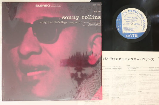 Sonny Rollins A Night At The Village Vanguard LP Blue Note VG+ Record EX Cover
