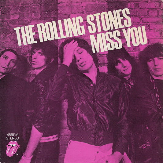 Rolling Stones 7" Miss You/Faraway Eyes EMI2802 Record VG Used