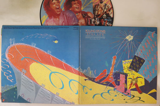 Rolling Stones Still Life American Concert 1981 LP Record VG Jacket VG