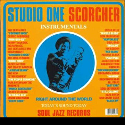 Various Studio One Scorcher Instrumentals 3LP Soul Jazz UK M condition