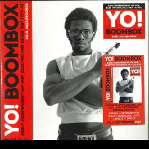Various Artists Yo Boombox Hip Hop Electro Disco Rap 3LP Indie Used
