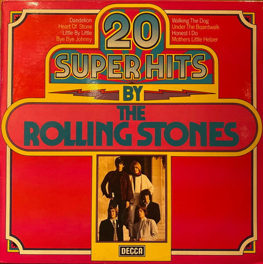 Rolling Stones 20 Super Hits LP VG Decca 623502 Used