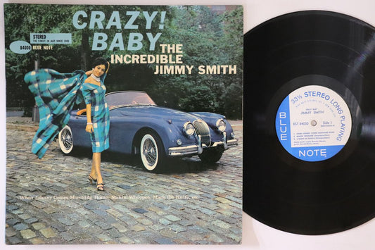 Jimmy Smith Crazy Baby LP Blue Note VG Used