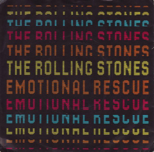Rolling Stones 7" Emotional Rescue Vinyl Record EX Condition RSR105