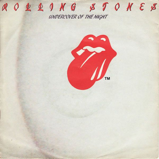 Rolling Stones Undercover Of The Night 7" Vinyl Record VG Used