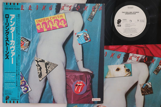 Rolling Stones Undercover LP EMI Promo VG with Insert and Sleeve