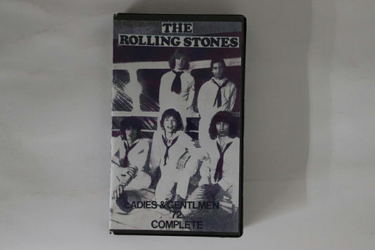 Rolling Stones Ladies Gentlemen '72 VHS Used Noneon Label VG/NM Condition