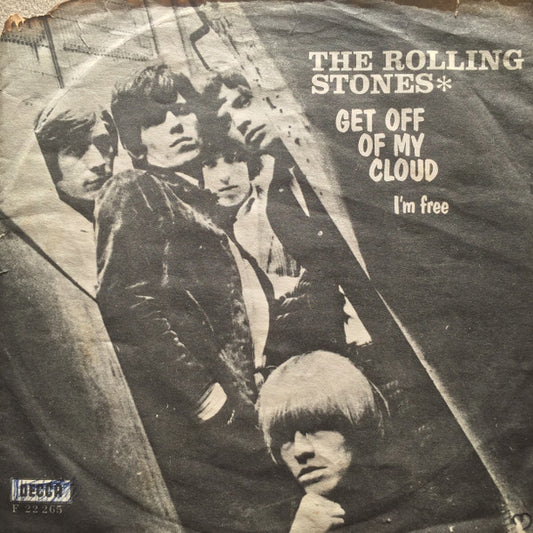 Rolling Stones Get Off Of My Cloud 7" Vinyl Decca VG Used