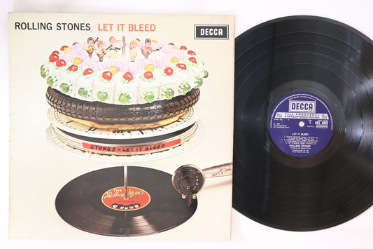 Rolling Stones Let It Bleed LP Decca SKL5025 VG/VG No Obi Used