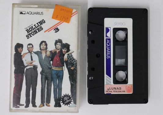 Rolling Stones Best Of Cassette Aquarius 58018 Used VG