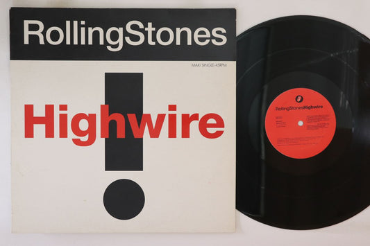 Rolling Stones Highwire 12" Vinyl VG Used No Obi Rock Record