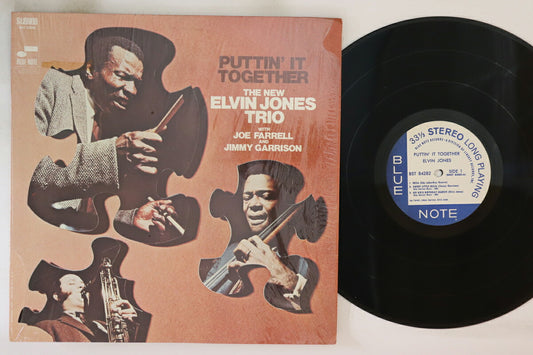 Elvin Jones Puttin' It Together Blue Note LP VG Vinyl Used