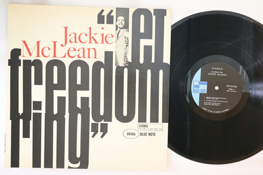 Jackie Mclean Let Freedom Ring Blue Note LP VG Used No Obi