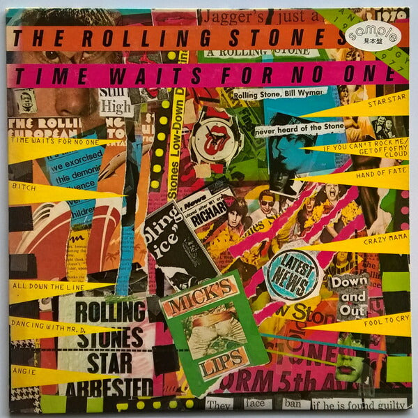 Rolling Stones LP Time Waits For No One Japan Promo Excellent Cond