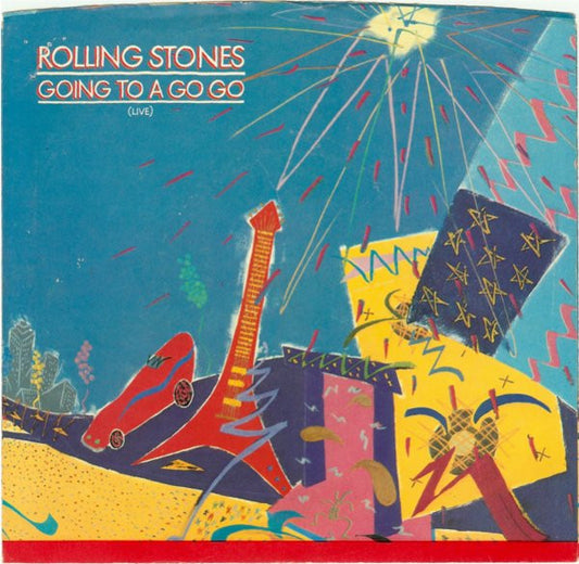 Rolling Stones Going To A Go Go 7" Vinyl Used VG Cover No Obi