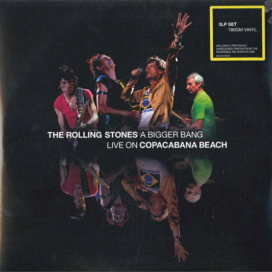 Rolling Stones A Bigger Bang Live Copacabana Beach 3LP Vinyl New