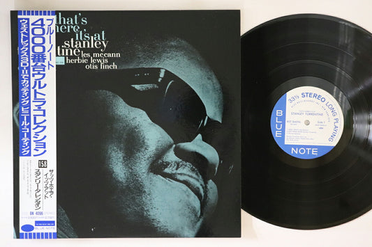 Stanley Turrentine That's Where It's At Blue Note Japan LP EX/EX