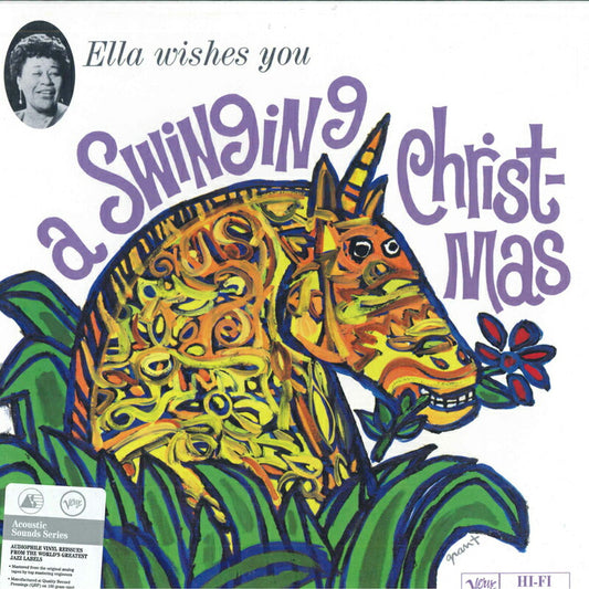 Ella Fitzgerald Wishes You A Swinging Christmas LP Verve B003374601 MGVS64042 Used
