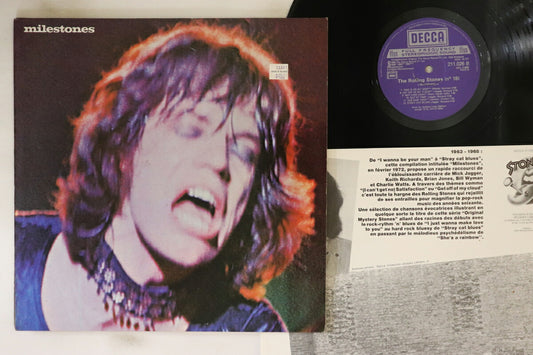 Rolling Stones Milestones LP Decca VG/VG with Obi & Insert Used