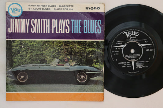 Jimmy Smith Plays The Blues 7" VG Used Verve VEP5016 Record