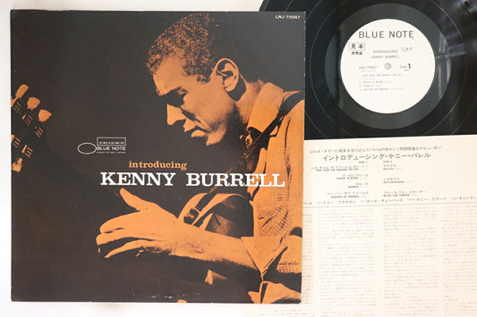Kenny Burrell Introducing LP Blue Note Promo VG/VG No Obi