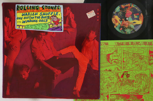 Rolling Stones Dirty Work LP VG Vinyl, Comes with Insert, No Obi, Used