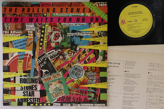 Rolling Stones LP Time Waits For No One EX/VG Japan P10684S