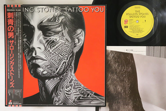 Rolling Stones Tattooed Man LP Vinyl VG with Sleeve & Insert