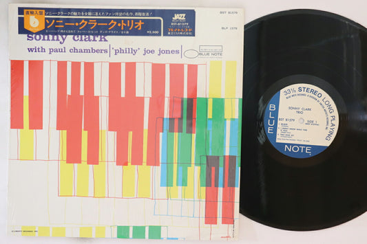 Sonny Clark Trio LP Blue Note BST81579 VG Vinyl with Paul Chambers & Philly Joe