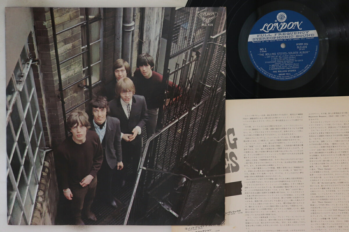 Rolling Stones Golden Album LP London SLC415 VG used with liner, no obi