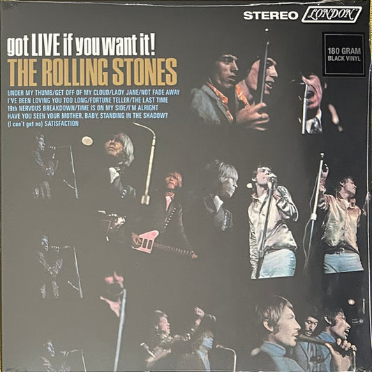 The Rolling Stones Got Live If You Want It LP London Records 21321 NM Vinyl