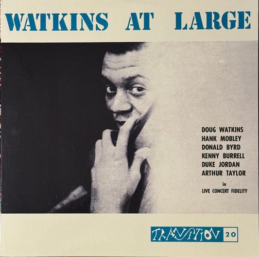 Doug Watkins LP At Large Transition Vinyl Record M Sleeve No Obi