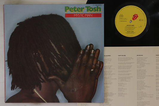 Peter Tosh Mystic Man LP Rolling Stones VG Record No Obi Used