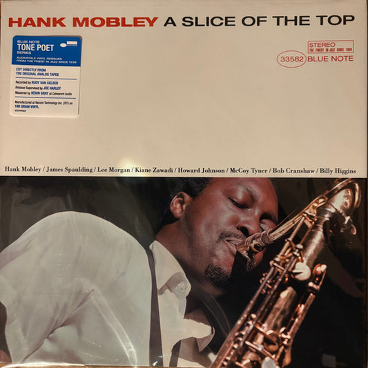 Hank Mobley A Slice Of The Top Blue Note LP M Mint No Obi 602455059789