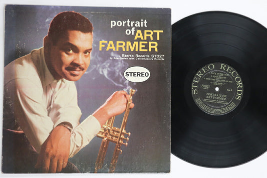 Art Farmer Portrait LP Stereo S7027 VG Used No Obi