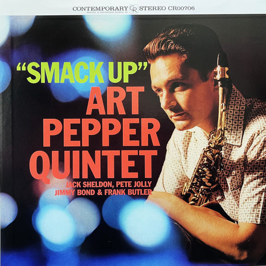 Art Pepper Quintet Smack Up LP Craft Recordings CR00706 M/M, no obi